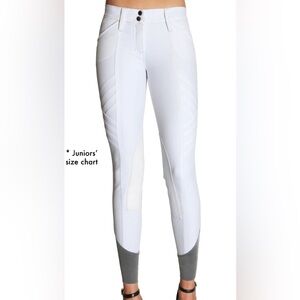 GHODHO White PANDORA Show Breech SIZE 24 EUC BUNDLE LE FASH SHOW SHIRT